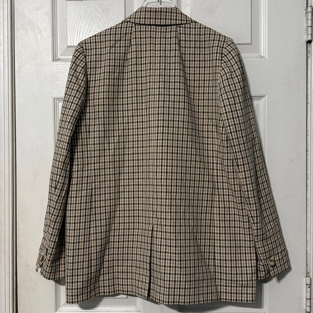 Madewell Dorset Blazer in Albermarle Plaid Size Large - Picture 9 of 11